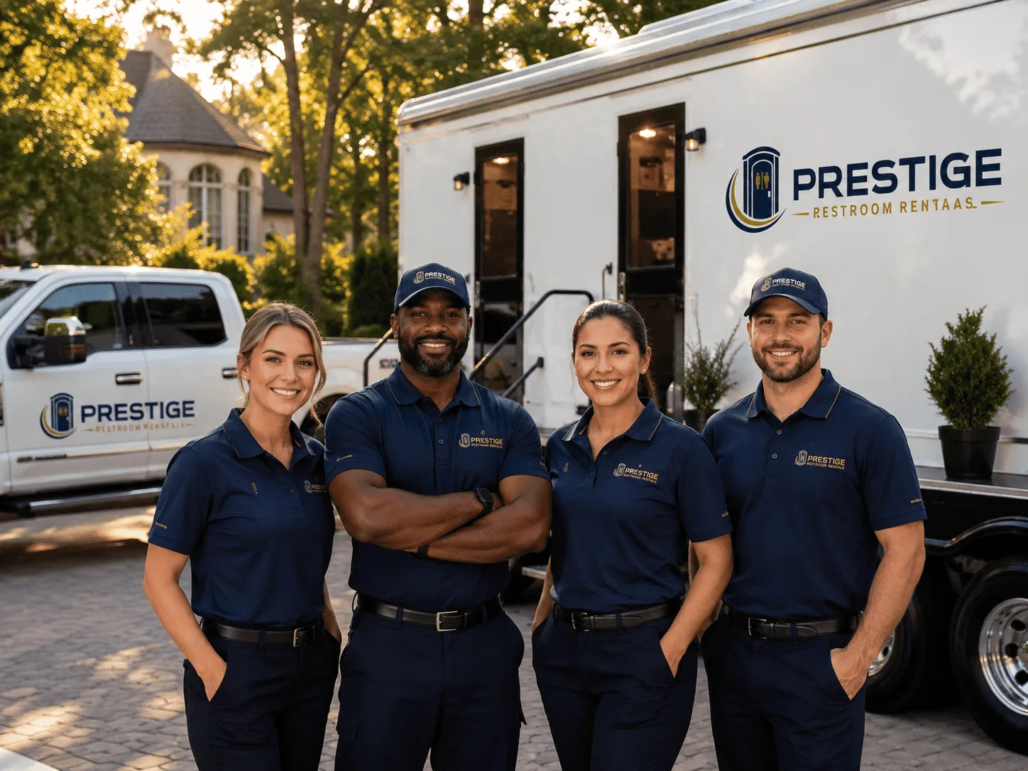 Trusted Luxury Portable Restrooms company in Thayer, IN